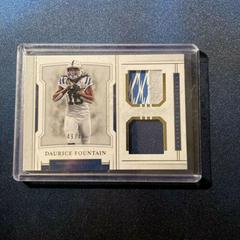 Daurice Fountain [Gold] Football Cards 2018 National Treasures Rookie Dual Materials Prices