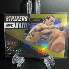 Sean O'Malley [Gold Prizms] Ufc Cards 2021 Panini Select UFC Strikers Prices