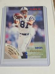 Sean Dawkins #58 Football Cards 1996 Fleer Prices