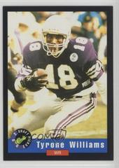 Tyrone Williams #83 Football Cards 1992 Classic Draft Picks Prices