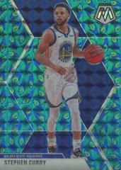 Stephen Curry [Peacock Choice] Basketball Cards 2019 Panini Mosaic Prices
