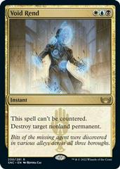 Void Rend [Foil] Magic Streets of New Capenna Prices