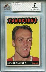 Henri Richard Hockey Cards 1965 Topps Prices