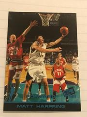 Matt Harpring [Blue] #17 Basketball Cards 1998 Press Pass Prices