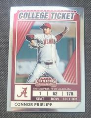 Connor Prielipp Baseball Cards 2022 Panini Elite Extra Edition College Tickets Optic Prices