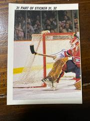 Patrick Roy #31 Hockey Cards 1988 O-Pee-Chee Sticker Prices