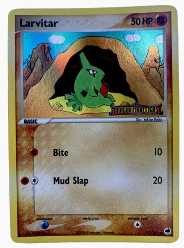 PSA good 9 MINT Larvitar Reverse Holo ex Dragon Frontiers Pokemon Card 52/101