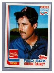 Chuck Rainey Baseball Cards 1982 Coca Cola Prices
