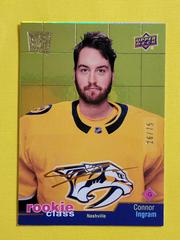 Connor Ingram [Gold] Hockey Cards 2020 Upper Deck Rookie Class Se Prices