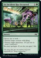 An Incident Has Occurred [Galaxy Foil] Magic Unfinity Prices
