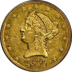1844 Coins Liberty Head Gold Eagle Prices
