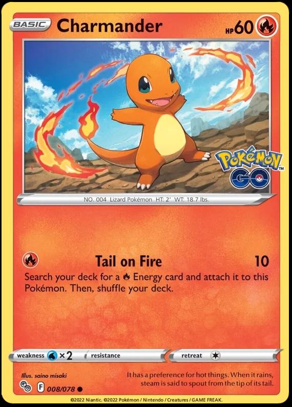 Charmander 8 Prices Pokemon Go Pokemon Cards