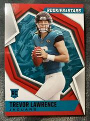 Trevor Lawrence [Red] #101 Football Cards 2021 Panini Rookies and Stars Prices