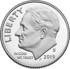 2019 S [SILVER PROOF] Coins Roosevelt Dime Prices