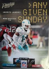 Jarvis Landry #AGS-JL Football Cards 2021 Panini Prestige Any Given Sunday Prices