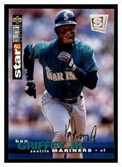Ken Griffey Jr. [Silver Signature] #125 Baseball Cards 1995 Collector's Choice Se Prices