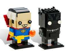 LEGO Set | Black Panther & Dr. Strange LEGO BrickHeadz