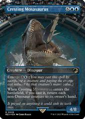 Cresting Mosasaurus [Borderless Emblem] #28 Magic Jurassic World Prices