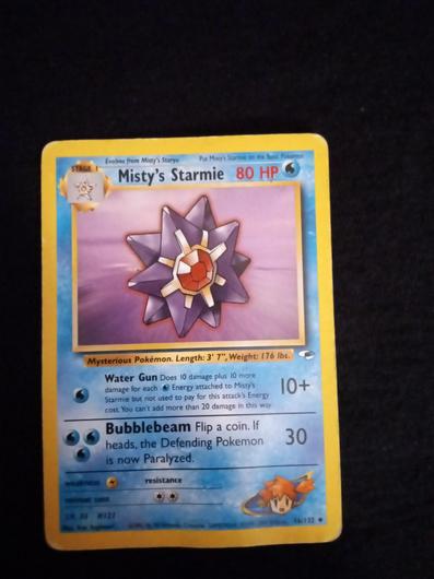 Misty's Starmie [1st Edition] #56 photo