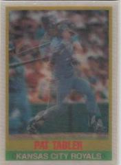 Pat Tabler #172 Baseball Cards 1989 Sportflics Prices