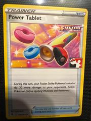 Power Tablet [Prize Pack Stamp] #236 Pokemon Fusion Strike Prices
