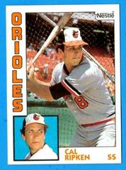 Cal Ripken Jr. #490 Baseball Cards 1984 Topps Nestle Prices