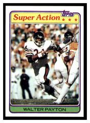 Walter Payton #202 Football Cards 1981 Topps Prices