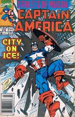 Captain America [Newsstand] #372 (1990) Comic Books Captain America Prices