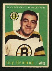 Guy Gendron #24 Hockey Cards 1959 Topps Prices