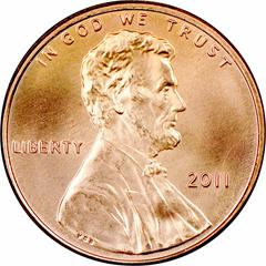 2011 Coins Lincoln Shield Penny Prices