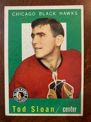 Tod Sloan Hockey Cards 1959 Topps Prices