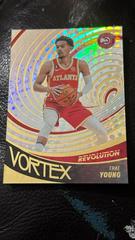 Trae young [halo] #28 Basketball Cards 2022 Panini Revolution Vortex Prices