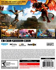 Back Cover | Immortals Fenyx Rising Playstation 5