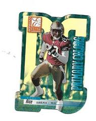 Jerry Rice [Blue Die Cut] Football Cards 2001 Panini Donruss Elite Primary Colors Prices