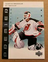 Martin Brodeur Hockey Cards 2002 Upper Deck Premier Collection Prices