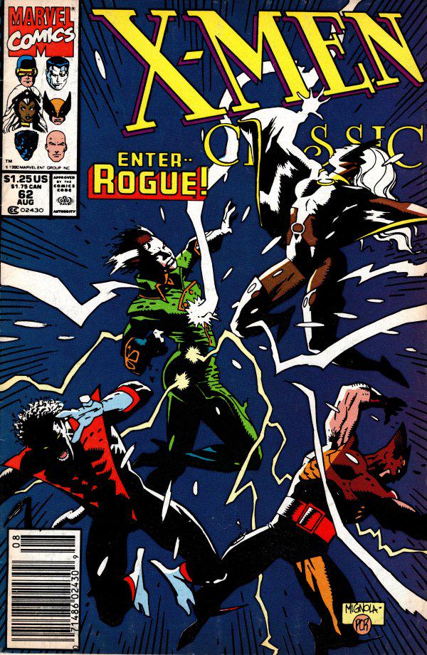 X-Men Classic [Newsstand] #62 (1991) Comic Books X-Men Classic