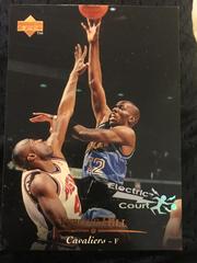 Tyrone Hill [Electric Court Silver] Basketball Cards 1995 Upper Deck Prices
