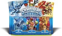 Skylanders: Spyro's Adventure Triple Pack [Whirlwind, Double Trouble, Drill Sergeant] Skylanders Prices