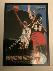 Stephon Marbury [Promotional Sample] #2 Basketball Cards 1999 SkyBox Apex Prices