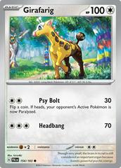Girafarig Pokemon Paldea Evolved Prices