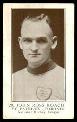 John Ross Roach #28 Hockey Cards 1923 V145-1 Paterson Prices