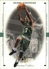 Kenny Anderson #16 Basketball Cards 1998 SP Authentic Prices