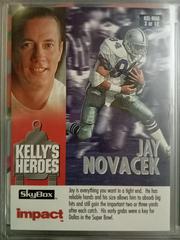 Jay Novacek, Keith Jackson #3 Football Cards 1993 Skybox Impact Kelly Magic Prices