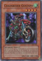 Chaosrider Gustaph [1st Edition] YuGiOh Invasion of Chaos Prices
