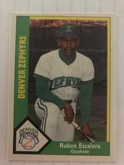 Ruben Escalera #24 Baseball Cards 1990 CMC Denver Zephyrs Prices
