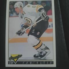 Cam Neely #254 Hockey Cards 1993 Topps Premier Prices
