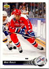 Mike Ridley Hockey Cards 1992 Upper Deck Prices