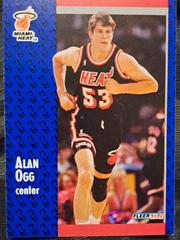 Alan Ogg #308 Basketball Cards 1991 Fleer Prices
