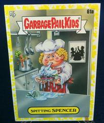 Spitting SPENCER [Yellow] #61a Garbage Pail Kids Food Fight Prices