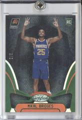 Mikal Bridges [Mirror Green] #160 Basketball Cards 2018 Panini Certified Prices